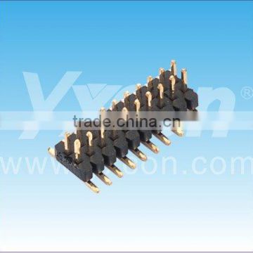 Male 1.0mm pitch 20 pin SMT pin header connector