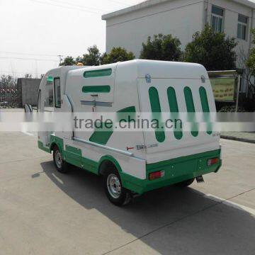 Easy Unloading Small Electric Garbage Collecting Truck for Europe Market photo-5