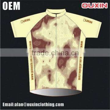 OEM China factory sublimaite cycling jersey long sleeve