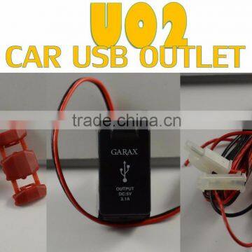 For Toyota Car Model Exclusive DUSTPROOF COVER Dual USB Adapter Outlet photo-5