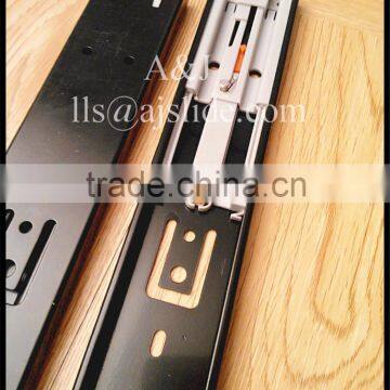 45mm Three Fold Push to Open Drawer Slides,plastic Toy,heavy Loading Drawer photo-2