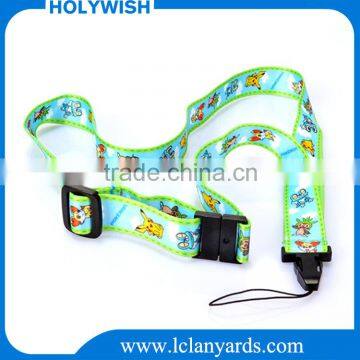 Custom High Quality Fashion Thick Airline Lanyard With Cell Phone Strings photo-3