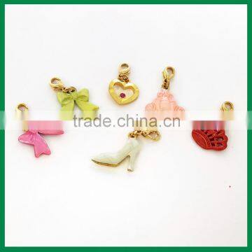 Zinc Alloy Charms for Woman Chain Bracelet