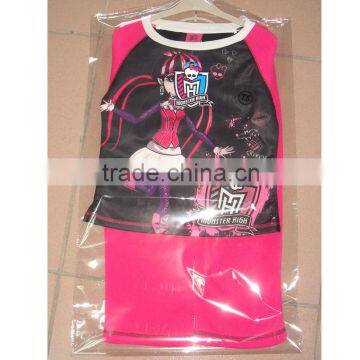 2016 New Toddler Girls Monster High Pajamas Suits Child/Kids Pajama Set Casual Sleep Wear photo-2