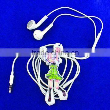 Mobile Phone Accessories earphone winder cabe tidy