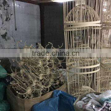 Popular Country Vintage Birdcage Chandelier Lighting Bird Cage Pendant Hanging Light Fixture CZ2510/12A photo-3