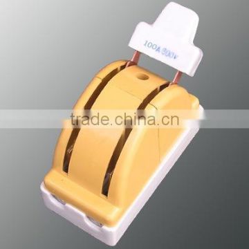 single throw double pole porcelain knife switches s05