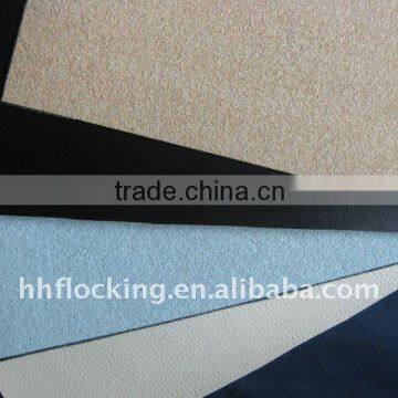 flock PU synthetic leather use for sofa