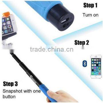 Extendable Selfie Stick, Self-portrait Monopod with Bluetooth Remote Shutter built-in for Cootree Z07