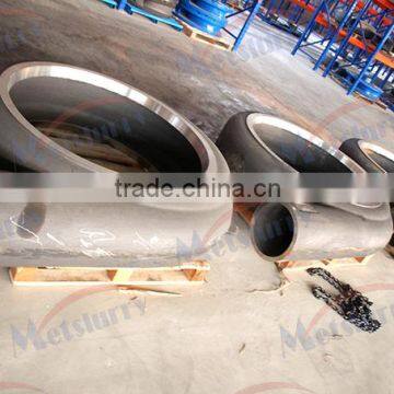 metal liner heavy duty slurry centrifugal pump parts volute liner