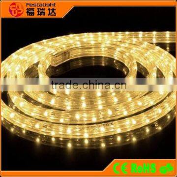 240V or 110V led flat rope light warm white