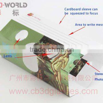 simply equipped paper foldable 3D viewer Guangzhou