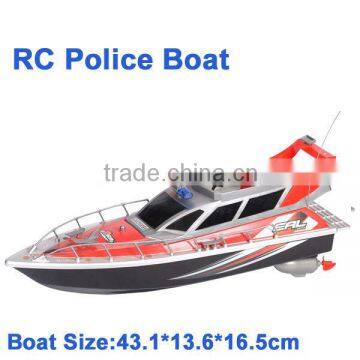 rc boats china RC Police Boat 2875 boat RC High Speed Patrol Boat