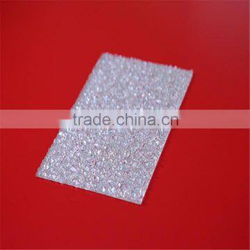 solid colored pc polycarbonate embossed sheet 15mm