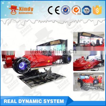 Dynamic 6 dof electric system car driving simulator with CE certificate