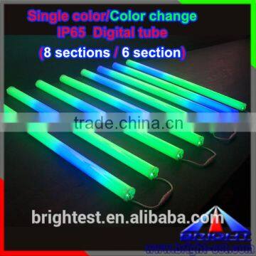 8 Segments SMD5050 IP65 Led Digital Tube ,led Pixel Tube Light,colorful Dmx Led Tube photo-2