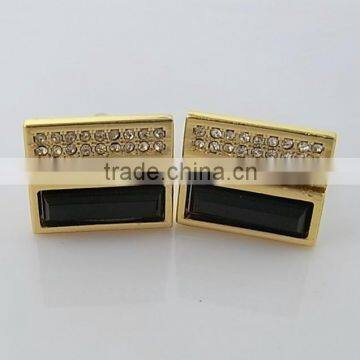 Fancy gold plated cufflinks