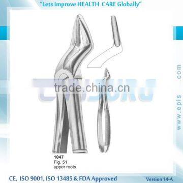 Extraction Forceps, upper roots, Fig 51, Periodontal Oral Surgery