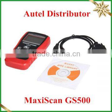 2015 Autel GS500 Auto Code Scanner MaxScan GS500 OBDII EOBD Code Reader Scanner Tool for Autel maxidiag Gs500 with fast shippin