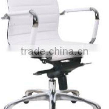 Steel Frame Chair/low Back Staff Chair /Office Chair With Ergonomic Design photo-4