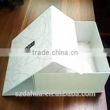 White paper folded packaging box,cardboard foldable box,folding gift boxes