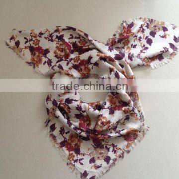 woven scarf/flower pattern/SW15/Fashion 2014