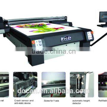 Digital uv flatbed acrylic printer / glass printer / wood printer