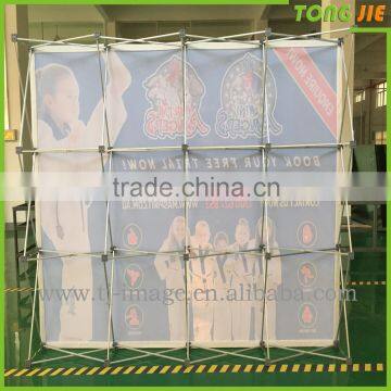 Fabric Background Pop Up Banner/Aluminum Frame Pop Out Banner