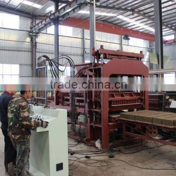 QT6-15B automatic cement block moulding machine