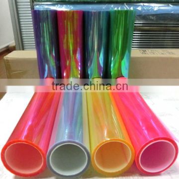 Auto Light Color Changing Vinyl Film / Chameleon Headlight Vinyl Film