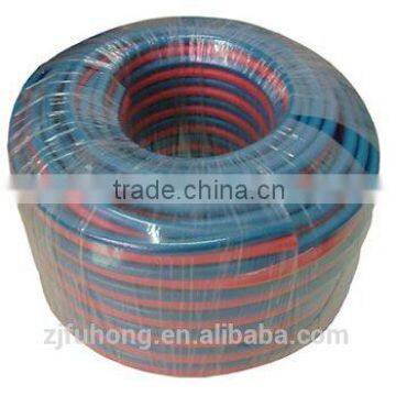 Approved Oxygen Acetylene Fiber Braid Rubber Twin Welding Hose photo-2