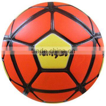 Rubber soccer ball