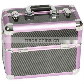 Aluminum Cosmetic Artist Makeup Train Case (ZYD-HZ891)