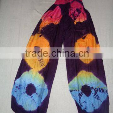 hand tie dye indian harem pants new 2014 models