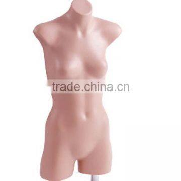 headless plastic torso lady/female garment display mannequins