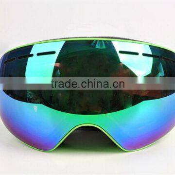 Detachable Lens Ski/Snowboarding Goggles Double Lens Anti-fog Snow Goggles