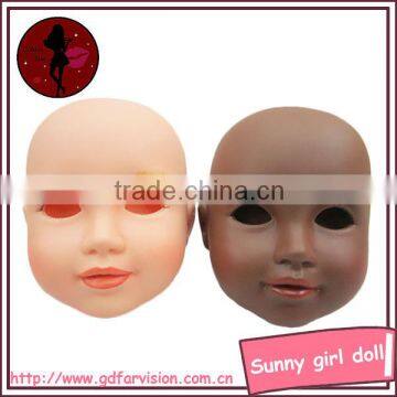 wholesale high quality customized vinyl doll heads