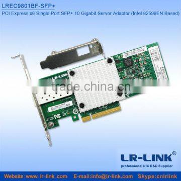 LREC9801BF-SFP+ Intel 82599ES PCI-Ex8 Single Port 10G fiber NIC network Card,compatible with E10G41BFSR