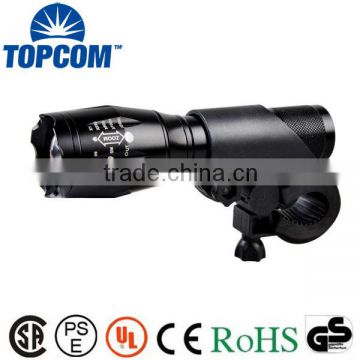 Professional Cold White LED Bike Light Torch 2000lm Zoomable Light For Bike