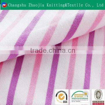 2016 professional manufactory custom cotton printed colorful stripe fabric