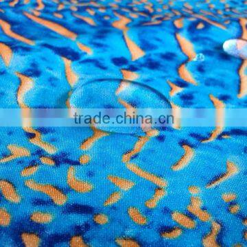 last fashion print Jacquard knitted fabric