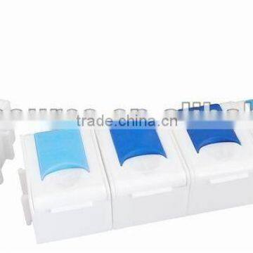 Plastic 7 Compartment Pill Box