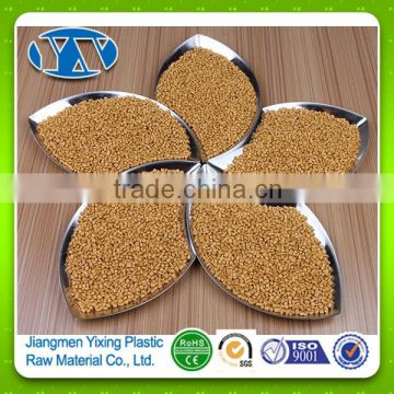 top quality Blow Film Grade PE gold color masterbatch