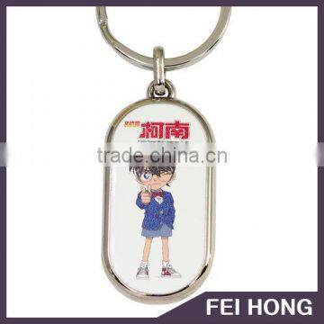 Low Price Creative Famous Japan Cartoon digital printing metal key holder