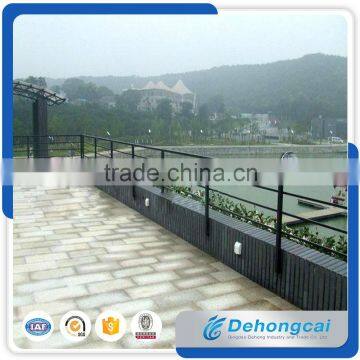 Hot Galvanized Wholesale Decorative Residential Wrought Iron Fence