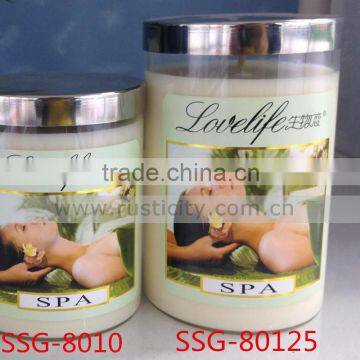 100% Natural Scented Soy Candle in Glass Jar,Home Decorative Soy Wax photo-5