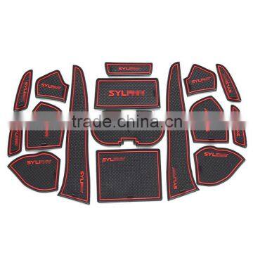 Fancy Accessories Car Antiskid Mat Cup Mat for Sylphy 2012-2014 16pcs/set