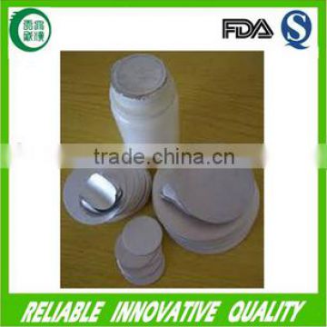 Aluminum foil Induction cap seal liner,sealing gasket for chemical industry