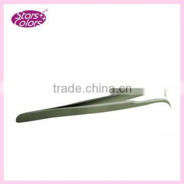 Good Feedback Stainless Applicator For Eyelash Extension Curved Volume Tweezer