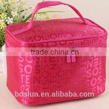 2016 large capacity storage makeup bag handbag for ladies